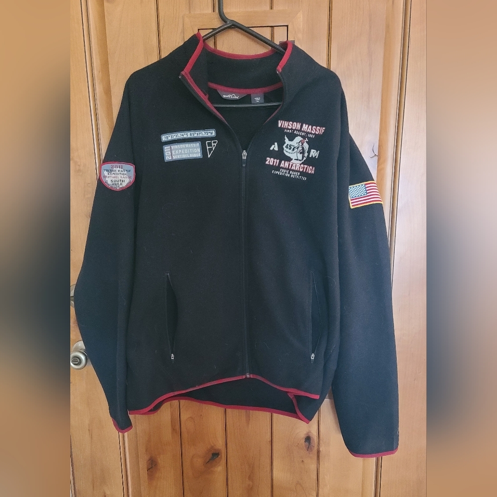 Limited edition Eddie Bauer fleece 1st Ascent jacket size xxl